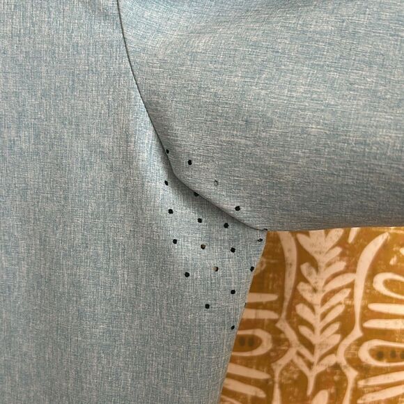 William Murray Classic Men's Performance Long Sleeve Button Down Shirt Blue XL - Picture 7 of 11